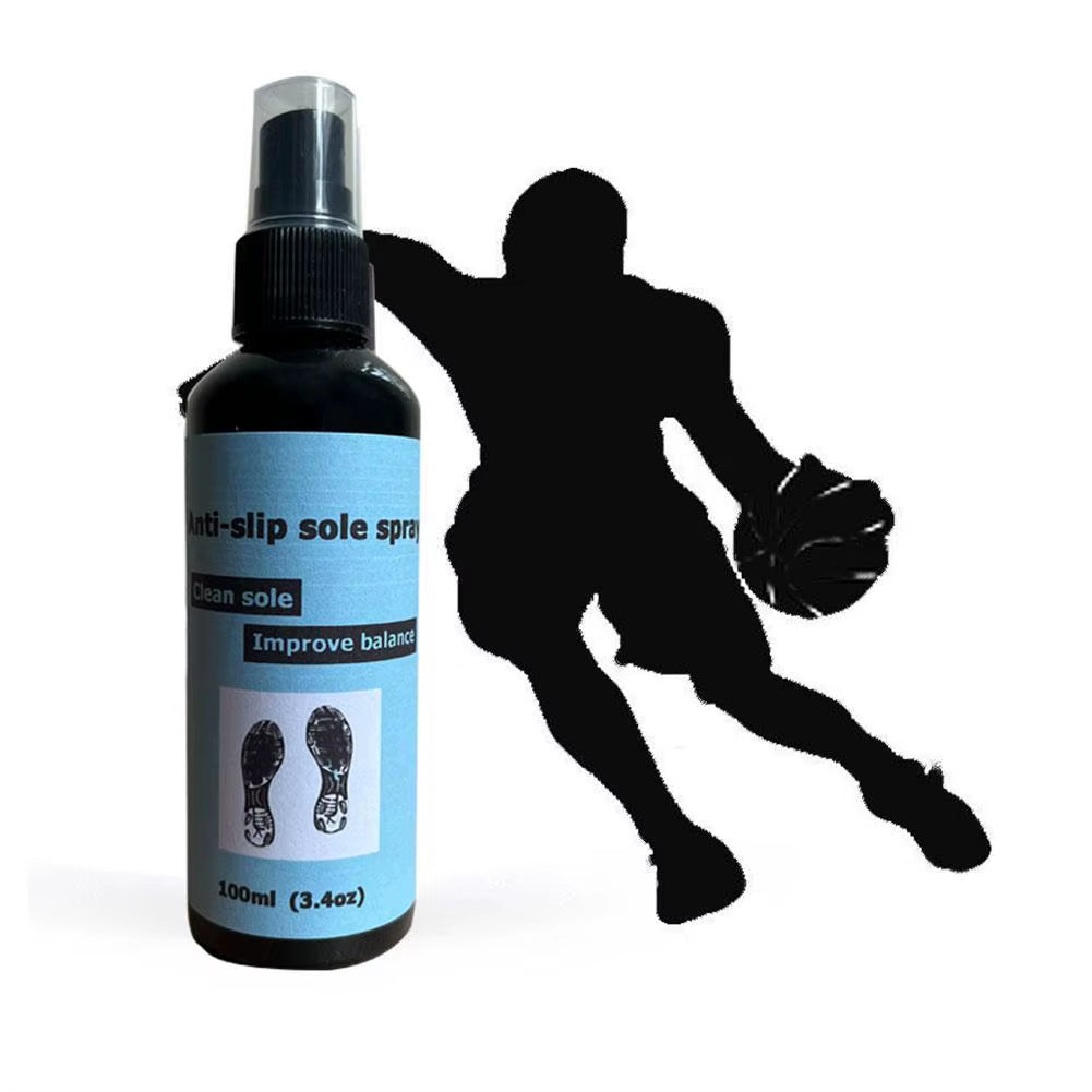 Basketball Shoe Grip Spray 100Ml Anti-Slip Sole Spray Spray for Basketball Shoes Shoe Sole Protector Improves Traction Cleans
