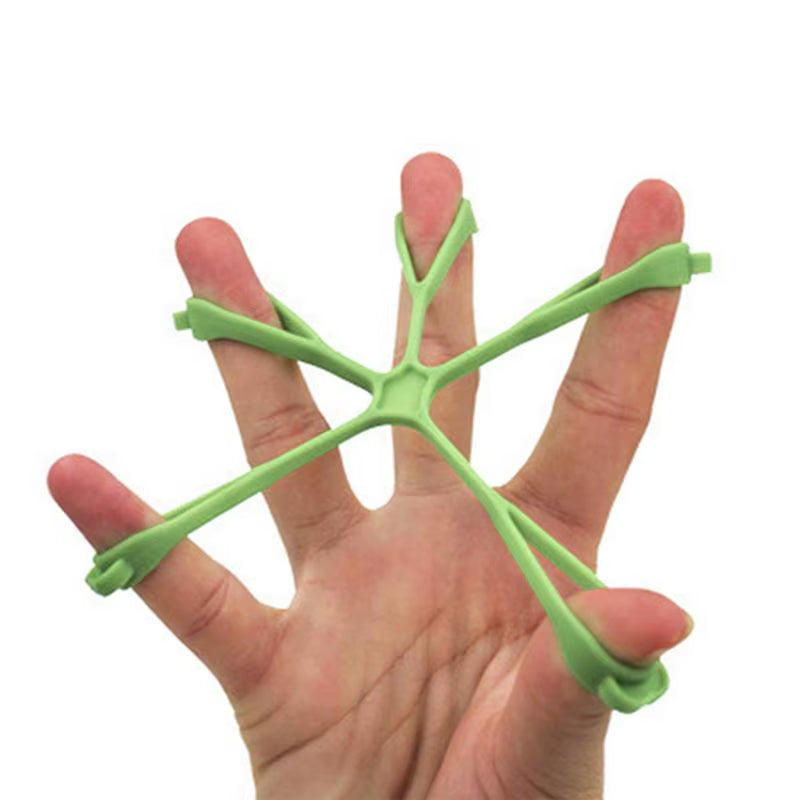 Hand Exerciser Finger Stretcher Grip Flower-Shaped Finger Exercise Trainer Gym Finger Trainer Hand Grip Exerciser Adult Finger