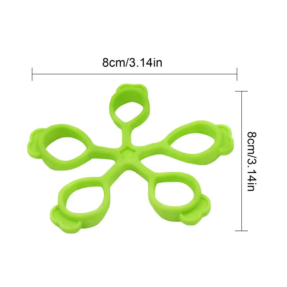 Hand Exerciser Finger Stretcher Grip Flower-Shaped Finger Exercise Trainer Gym Finger Trainer Hand Grip Exerciser Adult Finger