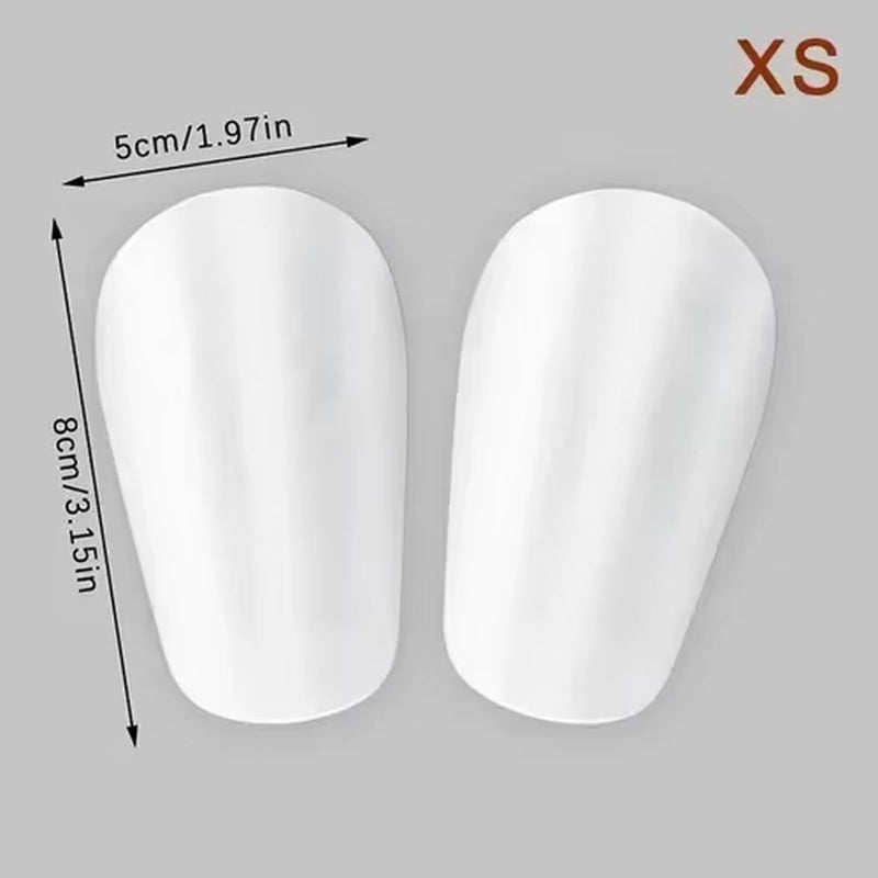 1 Pair Mini Football Shin Pad Wear-Resistant Shock Absorbing Leg Protector Lightweight Portable Soccer Training Shank Board