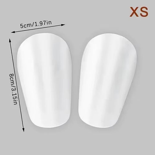1 Pair Mini Football Shin Pad Wear-Resistant Shock Absorbing Leg Protector Lightweight Portable Soccer Training Shank Board