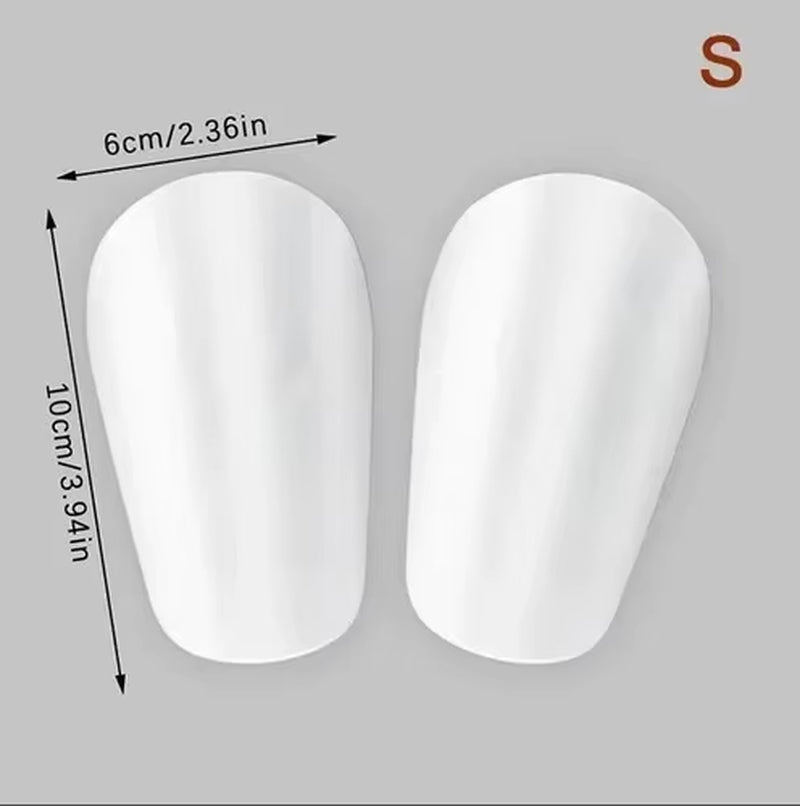 1 Pair Mini Football Shin Pad Wear-Resistant Shock Absorbing Leg Protector Lightweight Portable Soccer Training Shank Board