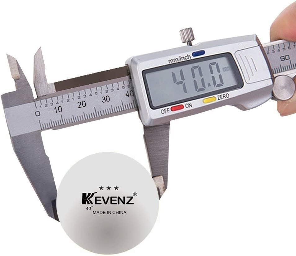 3 Star Ping Pong Balls, 40+Mm Advanced Table Tennis Balls, Bulk Outdoor and Indoor Ping-Pong Balls for Training, Competition and More, White