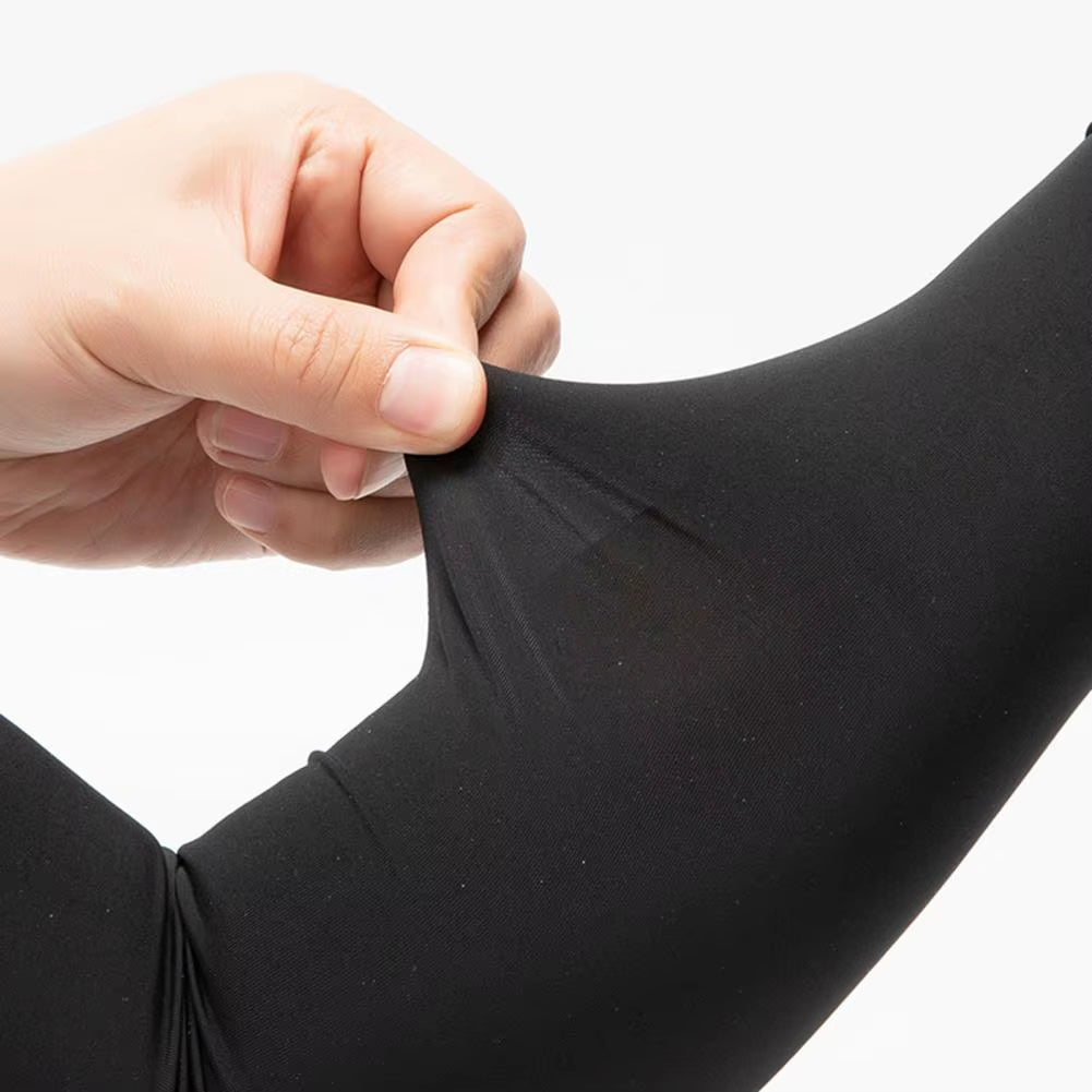 UPF50+ Arm Sleeves Breathable Quick Dry UV Running Arm Sleeves Basketball Fitness Armguards Sports Cycling Arm Warmer