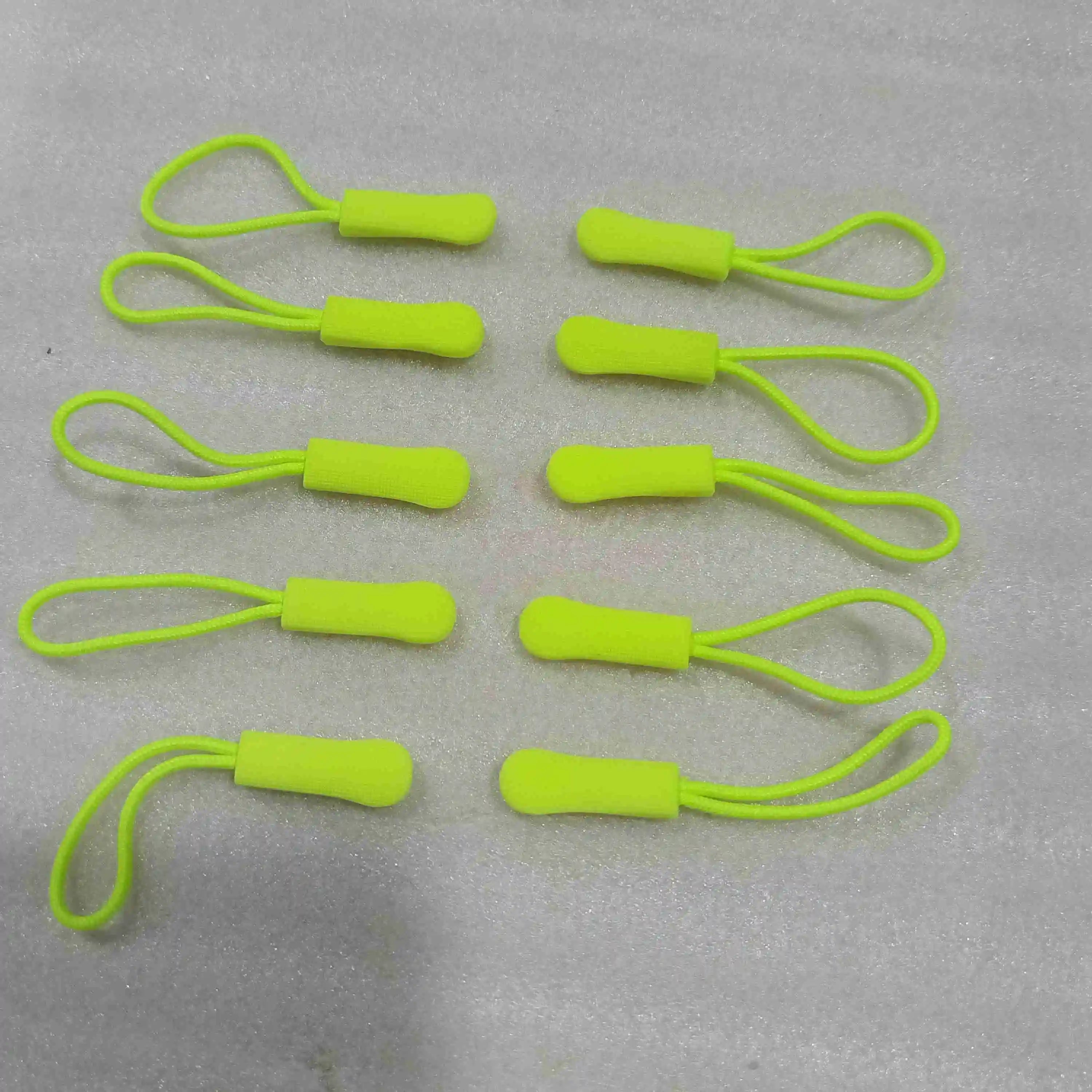 10Pcs Replacement Clip Broken Buckle Zipper Pull Puller End Fit Rope Tag Fixer Zip Cord Tab Travel Bag Suitcase Tent Backpack