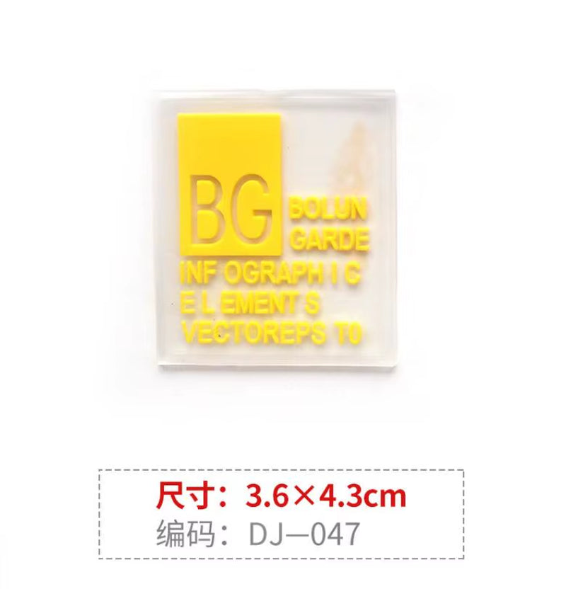 1 Piece Small Size Need Hand-Sewn Color PVC Soft Label, Rubber Label Patch Stickers, Clothes T-Shirt Hole Cloth Patch