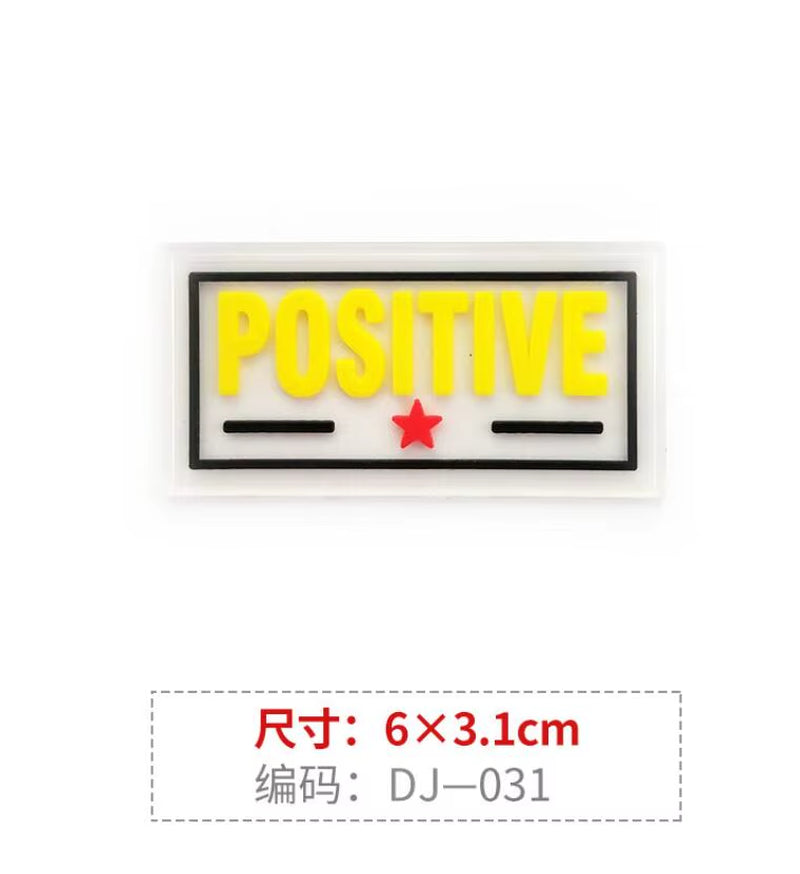 1 Piece Small Size Need Hand-Sewn Color PVC Soft Label, Rubber Label Patch Stickers, Clothes T-Shirt Hole Cloth Patch