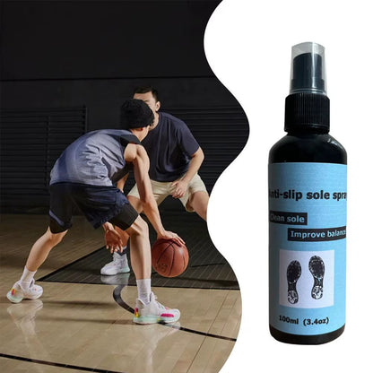 Basketball Shoe Grip Spray 100Ml Anti-Slip Sole Spray Spray for Basketball Shoes Shoe Sole Protector Improves Traction Cleans