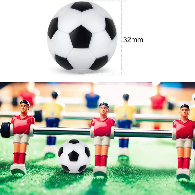 6/8/10Pcs Tabletop Soccer Replacement Ball 32Mm Soccer Player Gift Game Accessories Parent-Child Interactive Soccer Board Game