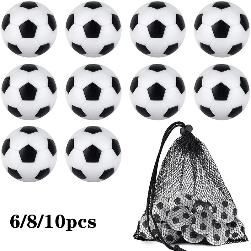 6/8/10Pcs Tabletop Soccer Replacement Ball 32Mm Soccer Player Gift Game Accessories Parent-Child Interactive Soccer Board Game