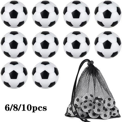 6/8/10Pcs Tabletop Soccer Replacement Ball 32Mm Soccer Player Gift Game Accessories Parent-Child Interactive Soccer Board Game