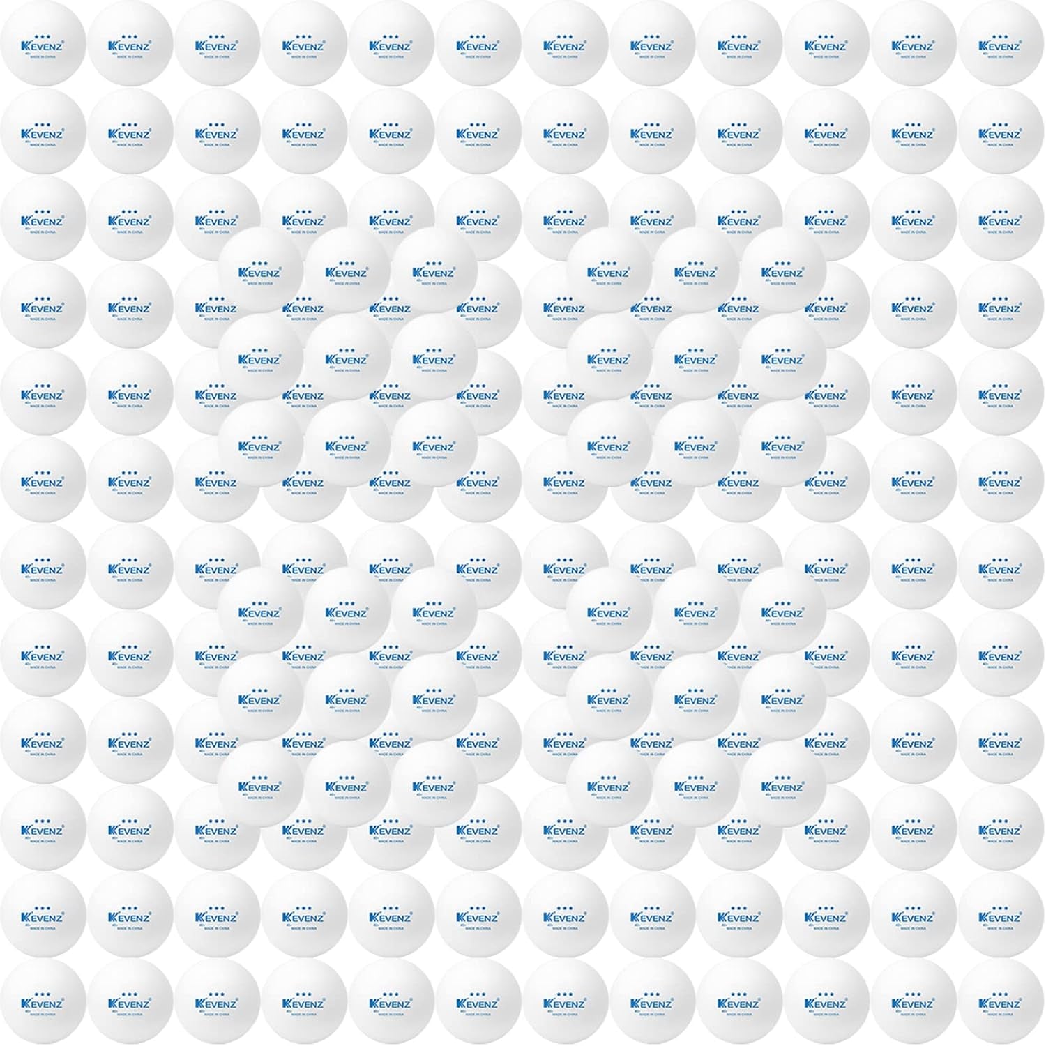 3 Star Ping Pong Balls, 40+Mm Advanced Table Tennis Balls, Bulk Outdoor and Indoor Ping-Pong Balls for Training, Competition and More, White