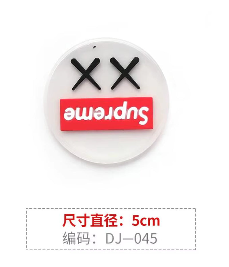 1 Piece Small Size Need Hand-Sewn Color PVC Soft Label, Rubber Label Patch Stickers, Clothes T-Shirt Hole Cloth Patch