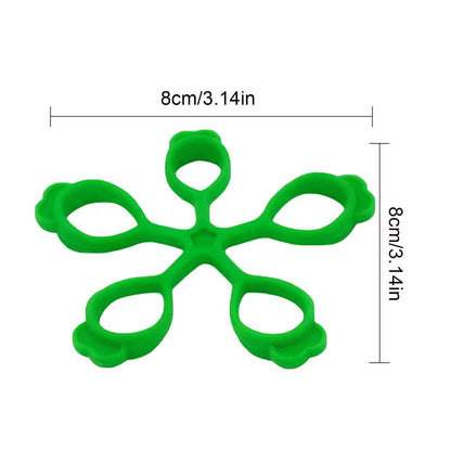 Hand Exerciser Finger Stretcher Grip Flower-Shaped Finger Exercise Trainer Gym Finger Trainer Hand Grip Exerciser Adult Finger